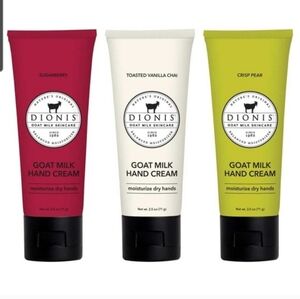 Dionis Goat Milk Hand Cream Trio
